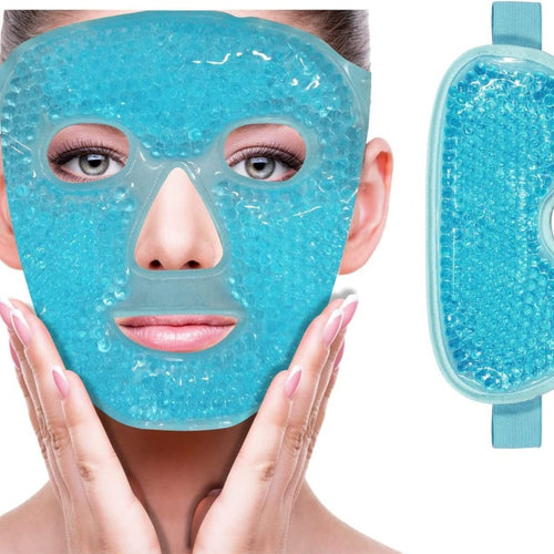 Ice gel  Double ice bead cold compress ing removal Beauty  Heat Eye Protection Sleep Travel Eye