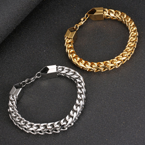Stainless Steel European and American Domineering And Fashion Men's Bracelet