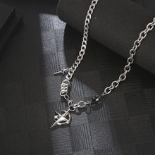 Load image into Gallery viewer, Stainless Steel Chain Splicing Cross Necklace